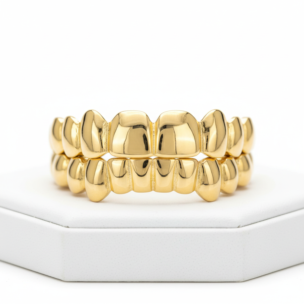 Custom Gold, Silver & Diamond Grillz