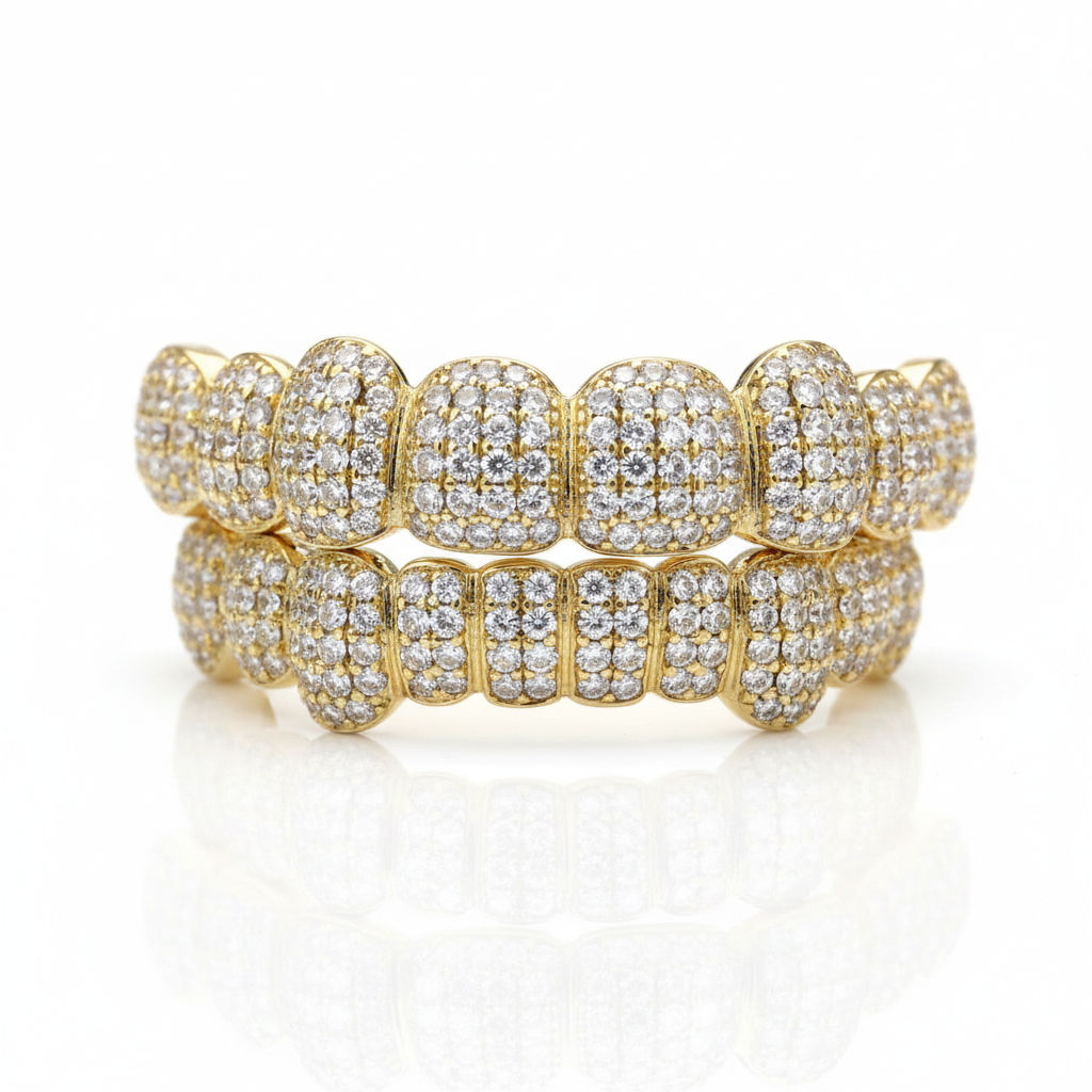 Custom Gold, Silver & Diamond Grillz