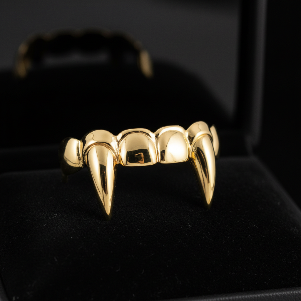 Custom Gold, Silver & Diamond Grillz