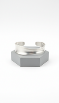 Pale Silver Cuff Bracelet