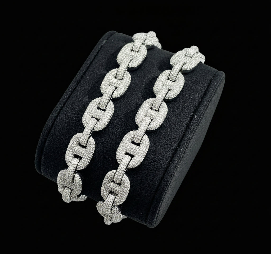 Bracelets Silver & Diamonds