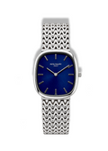 Patek Philippe Square All Silver Chain Watch