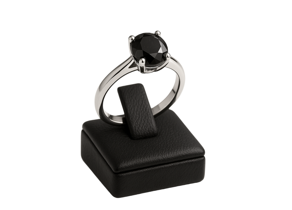 Silver_Black_Diamond_Ring