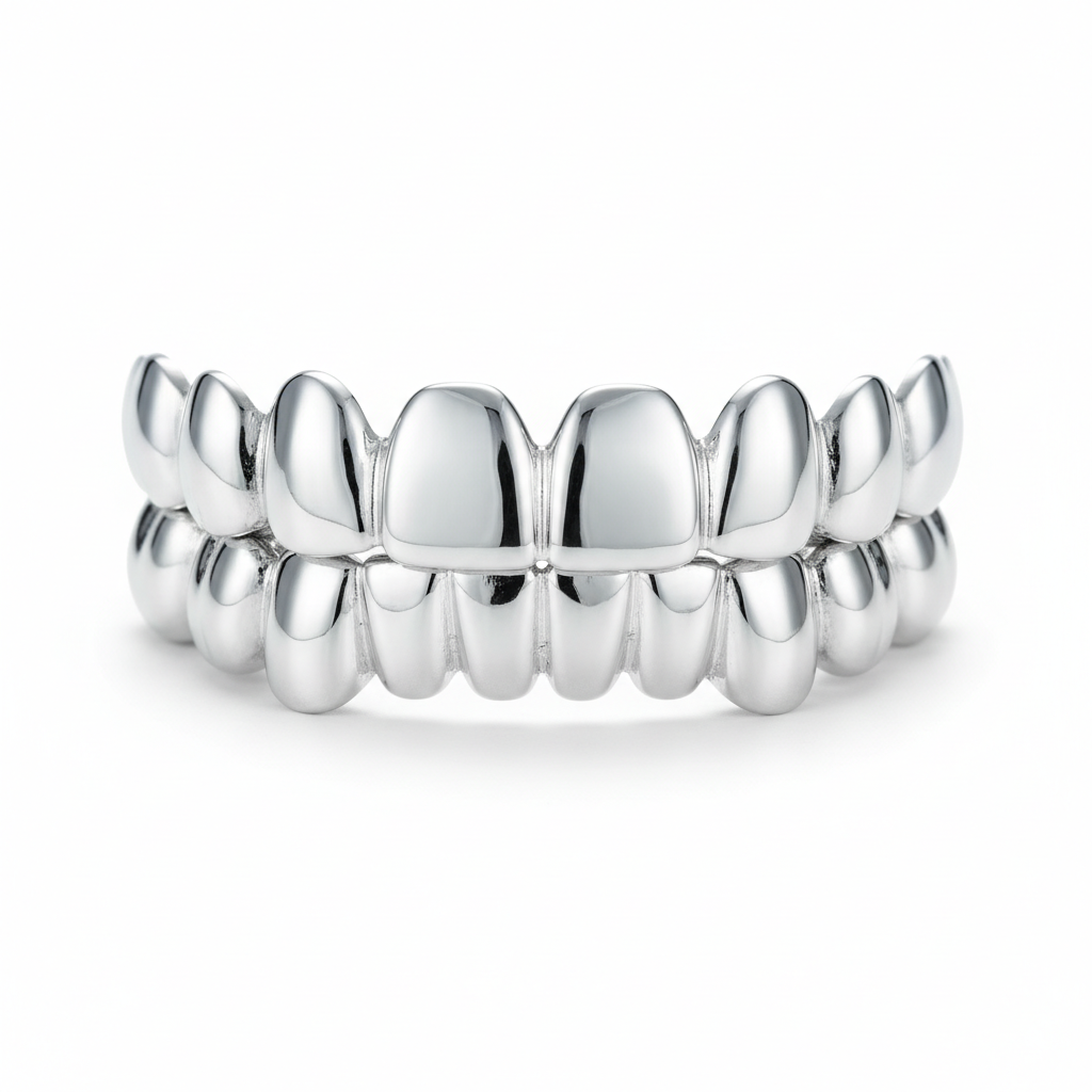 Custom Gold, Silver & Diamond Grillz
